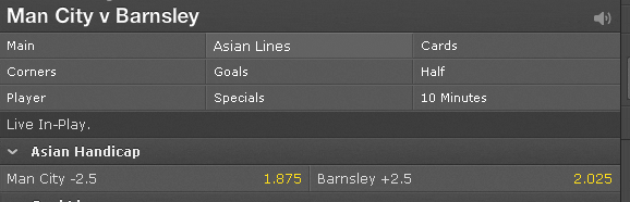 asian handicap