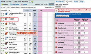 betfair lay the field